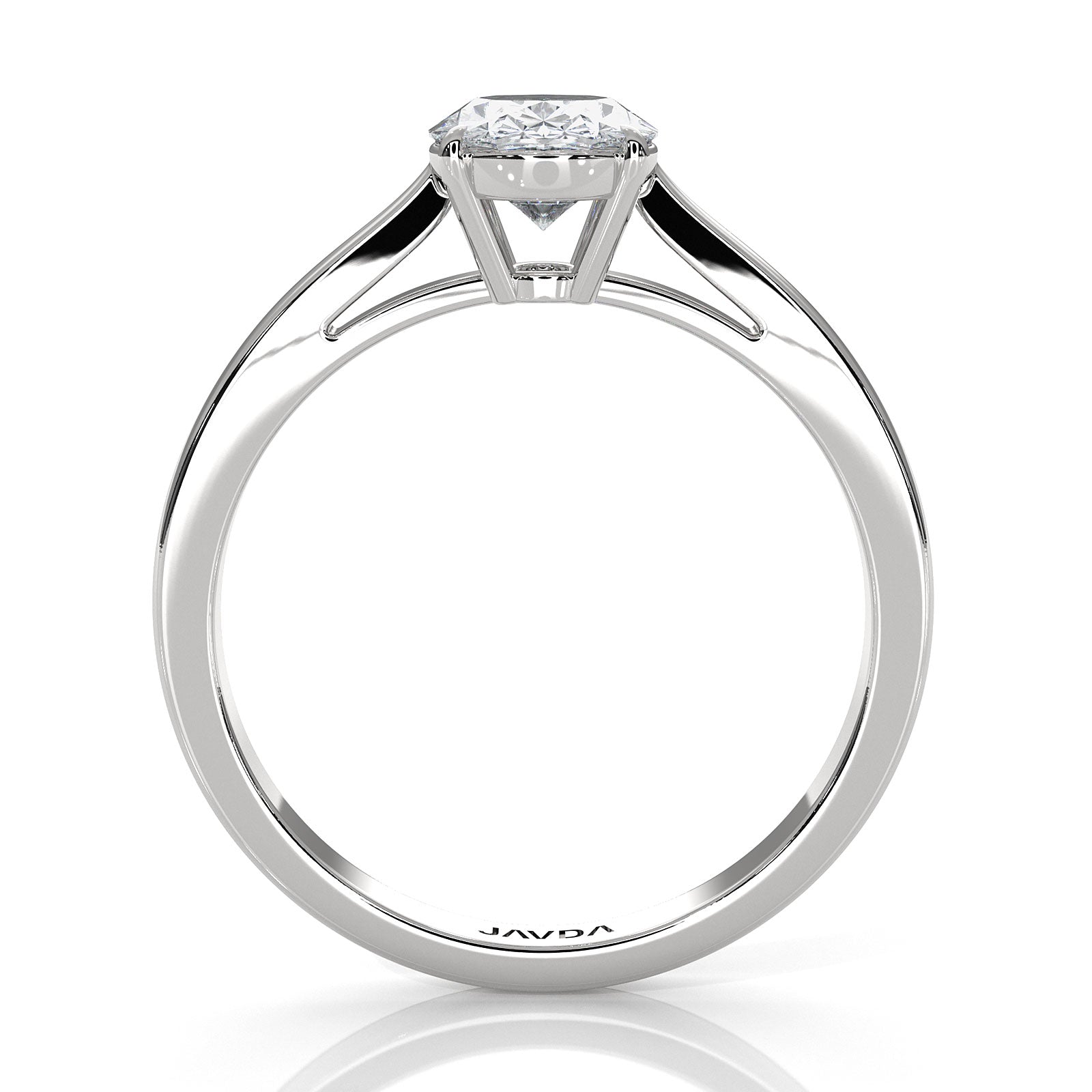 Lab Grown Diamond IGI Certified 4 Prong Solitaire Engagement Ring 4g Setting 1.00 Ctw.
